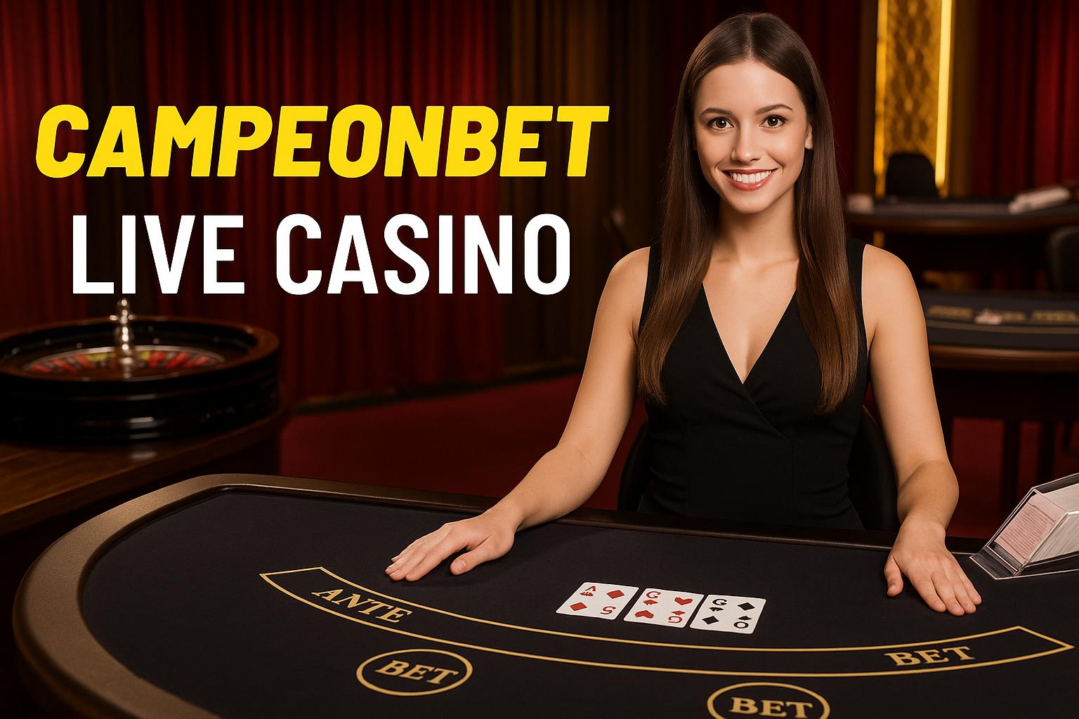 O CAMPEONBET Live Casino lança promoções regularmente