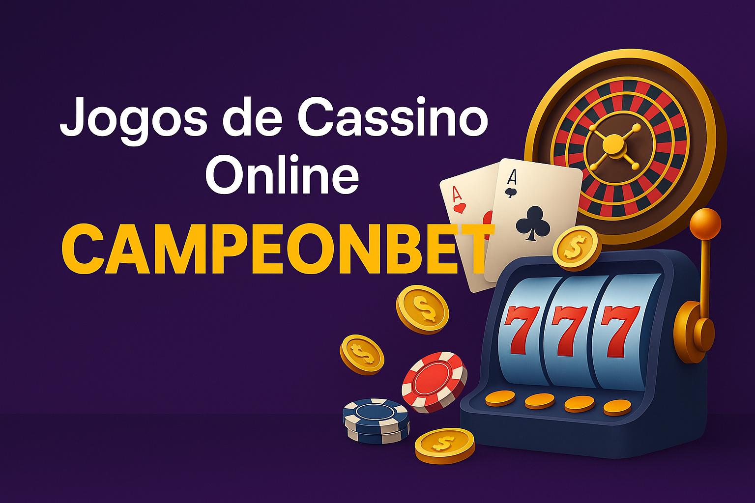 Jogos de cassino online inovadores e emocionantes na CAMPEONBET